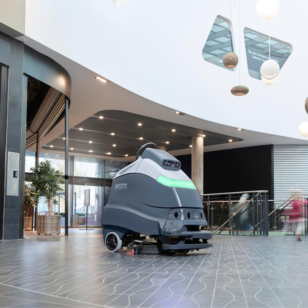Nilfisk SC50 shoppingmall cleaning